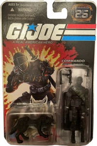 G.I. Joe 25th Anniversary Snake Eyes (Black Timber)