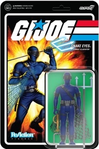 G.I. Joe Super7 ReAction Snake Eyes (Combat Gladiator)
