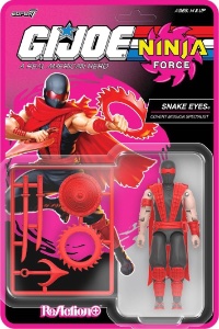G.I. Joe Super7 ReAction Snake Eyes (Ninja Force)