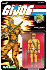 G.I. Joe Super7 ReAction Snake Eyes (Tiger Force - Target Exclusive)