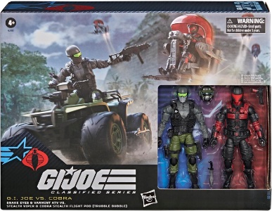 Snake Eyes & Varmint ATV vs Stealth Viper & Cobra Stealth Flight Pod (Trubble Bubble)