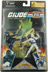 G.I. Joe 25th Anniversary Snake Eyes vs Storm Shadow (Silent Interlude)