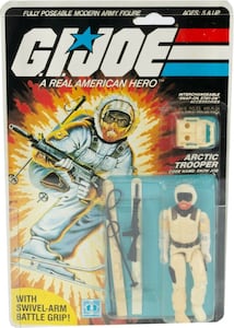 G.I. Joe A Real American Hero Snow Job (Artic Trooper)