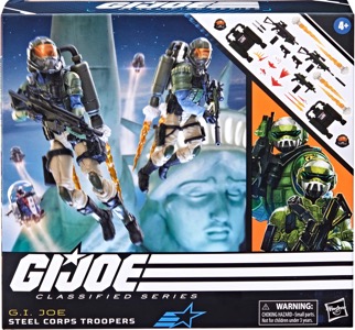 G.I. Joe 6" Classified Series Steel Corps Troopers thumbnail