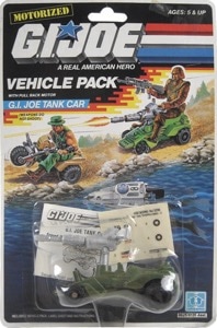 G.I. Joe A Real American Hero Tank Car (Vehicle Pack)