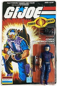 G.I. Joe A Real American Hero Tele Viper (Cobra Communications)