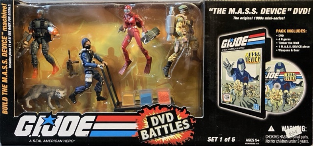 G.I. Joe 25th Anniversary The M.A.S.S Device DVD Box Set