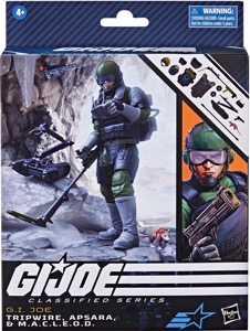 G.I. Joe 6" Classified Series Tripwire, Apsara & M.A.C.L.E.O.D. thumbnail