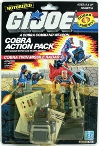 G.I. Joe A Real American Hero Twin Missile Radar (Action Pack)