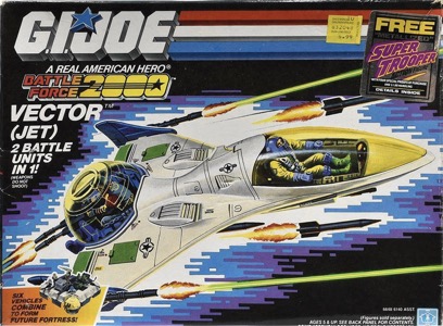 G.I. Joe A Real American Hero Vector (Jet)