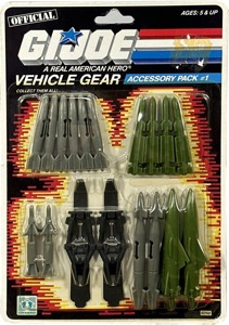G.I. Joe A Real American Hero Vehicle Gear Accessory Pack