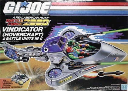 G.I. Joe A Real American Hero Vindicator (Hovercraft)