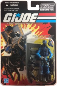 G.I. Joe Collector's Club Wide Scope (S.W.A.T. K-9 Handler)