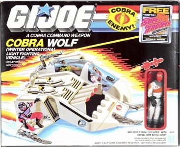 G.I. Joe A Real American Hero Wolf (Winter Operational Light Fighting Vehicle)