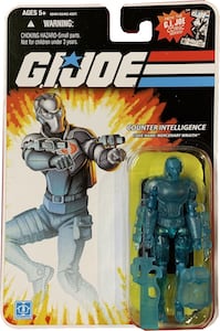 G.I. Joe 25th Anniversary Wraith (Blue)