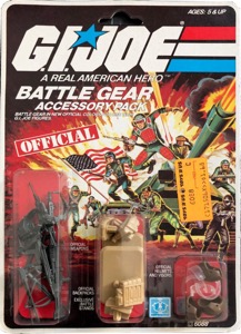 Joe JTC AP506 1985 Battle Gear RECONDO BACKPACK back Accessory Pack #3 GI/G.I 