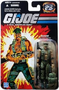 URBAN ASSAULT FIGURE MOC G I GI JOE 25TH ANNIVERSARY MACHINE GUNNER ROADBLOCK