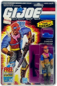 G.I. Joe A Real American Hero Zandar (Zartan's Brother)