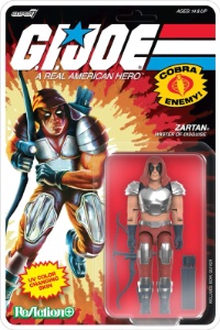 G.I. Joe Super7 ReAction Zartan (Comic)