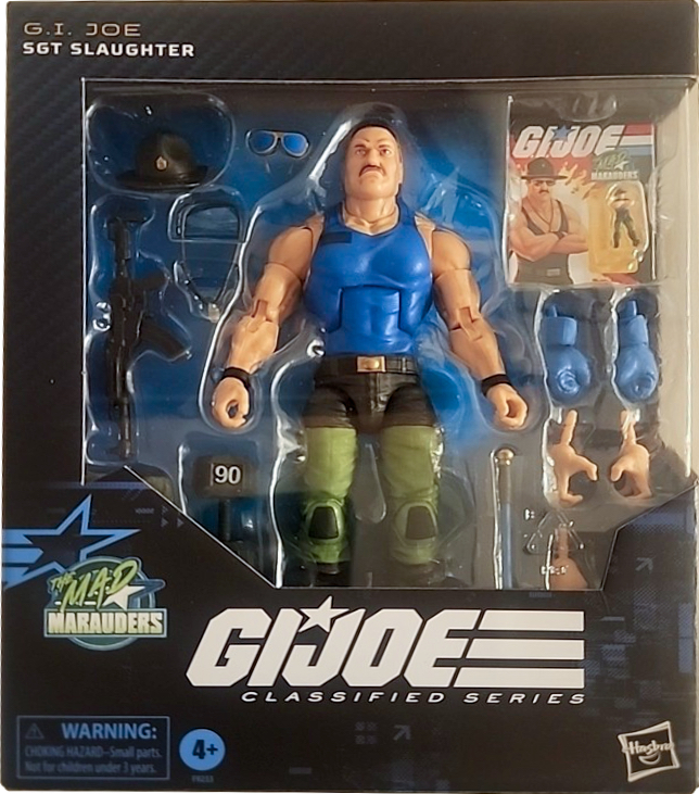 giジョー クラシファイド G.I. Joe Sgt. Slaughter G.I. Joe 6