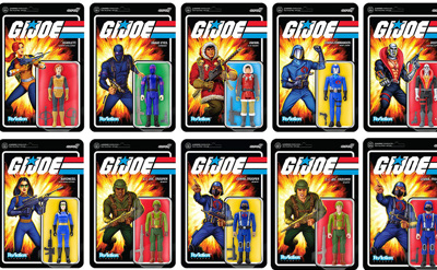 G.I Joe Super7 ReAction Action Figures