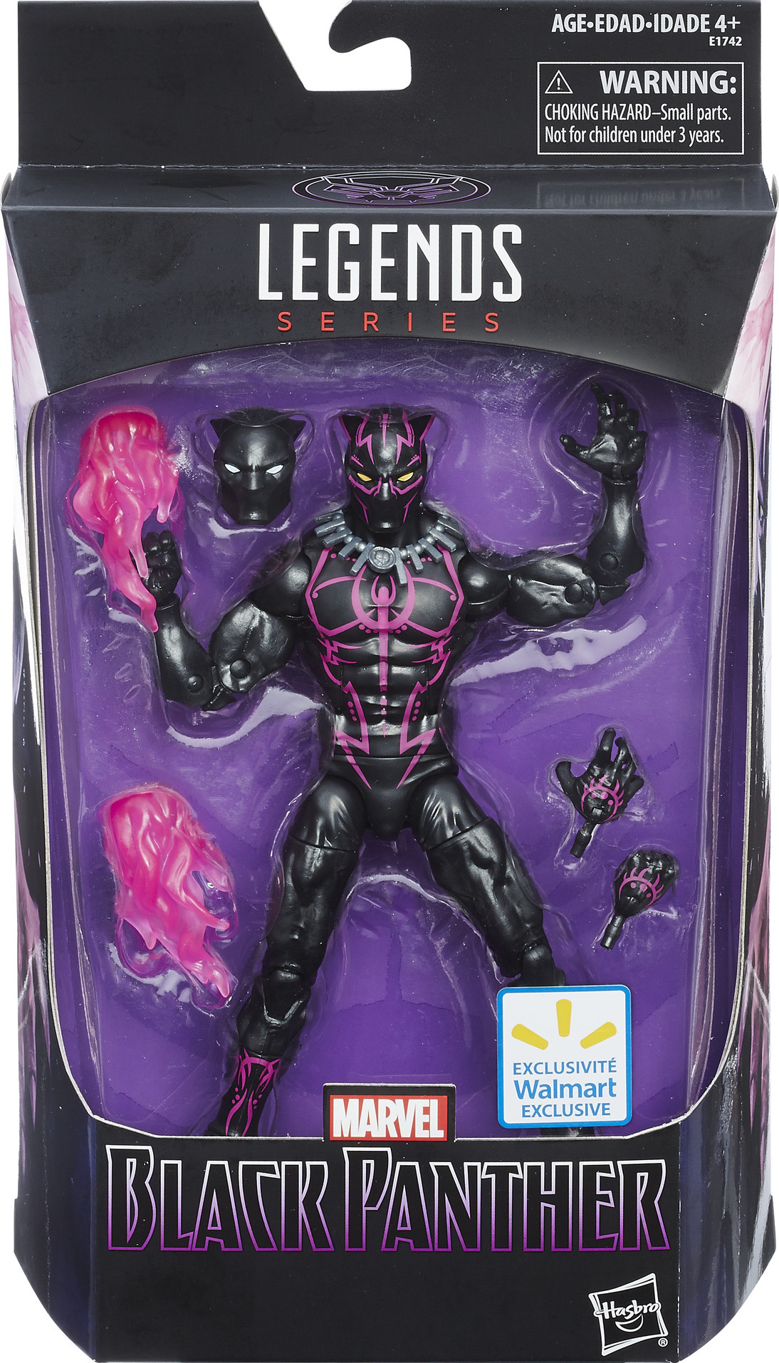 Marvel Legends Black Panther Vibranium Suit Walmart Exclusive In Stock New 