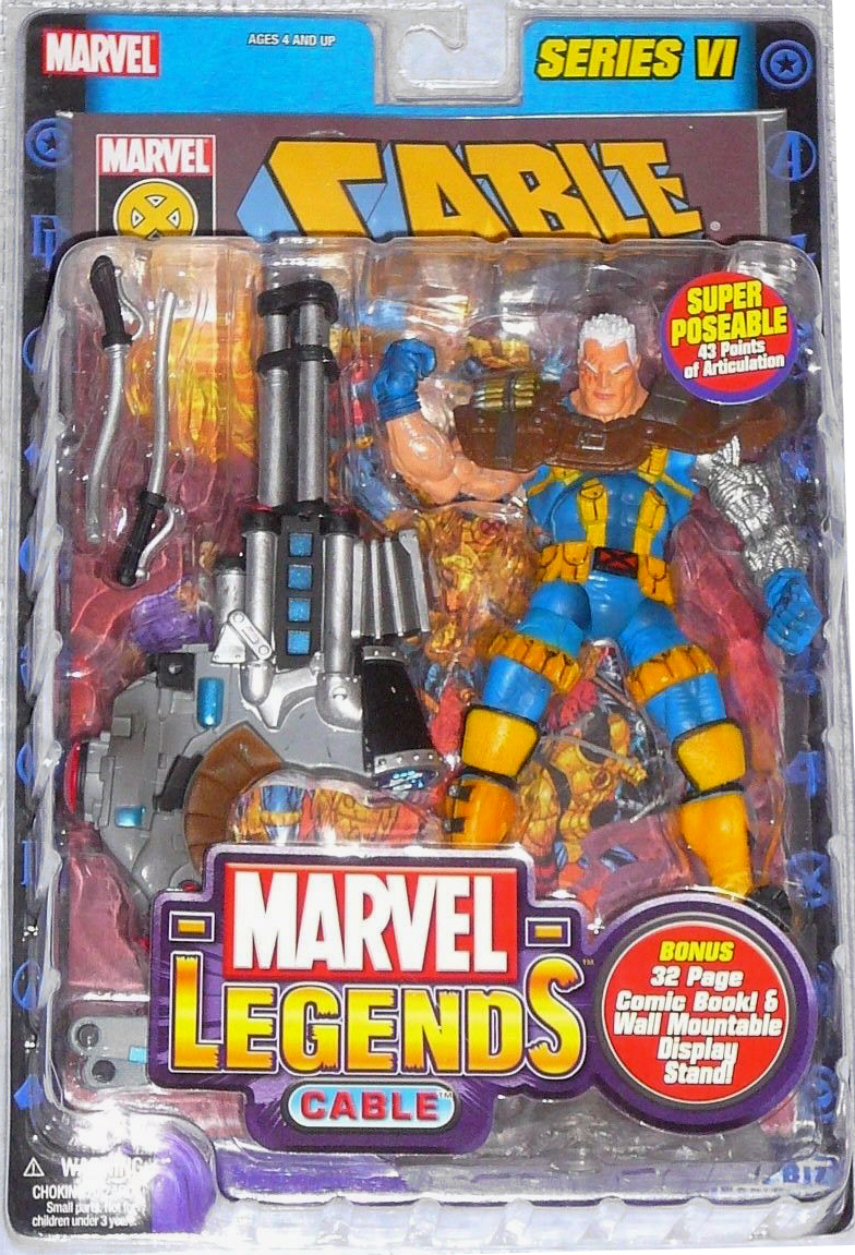 Cable Marvel Legends Series 6 34.00