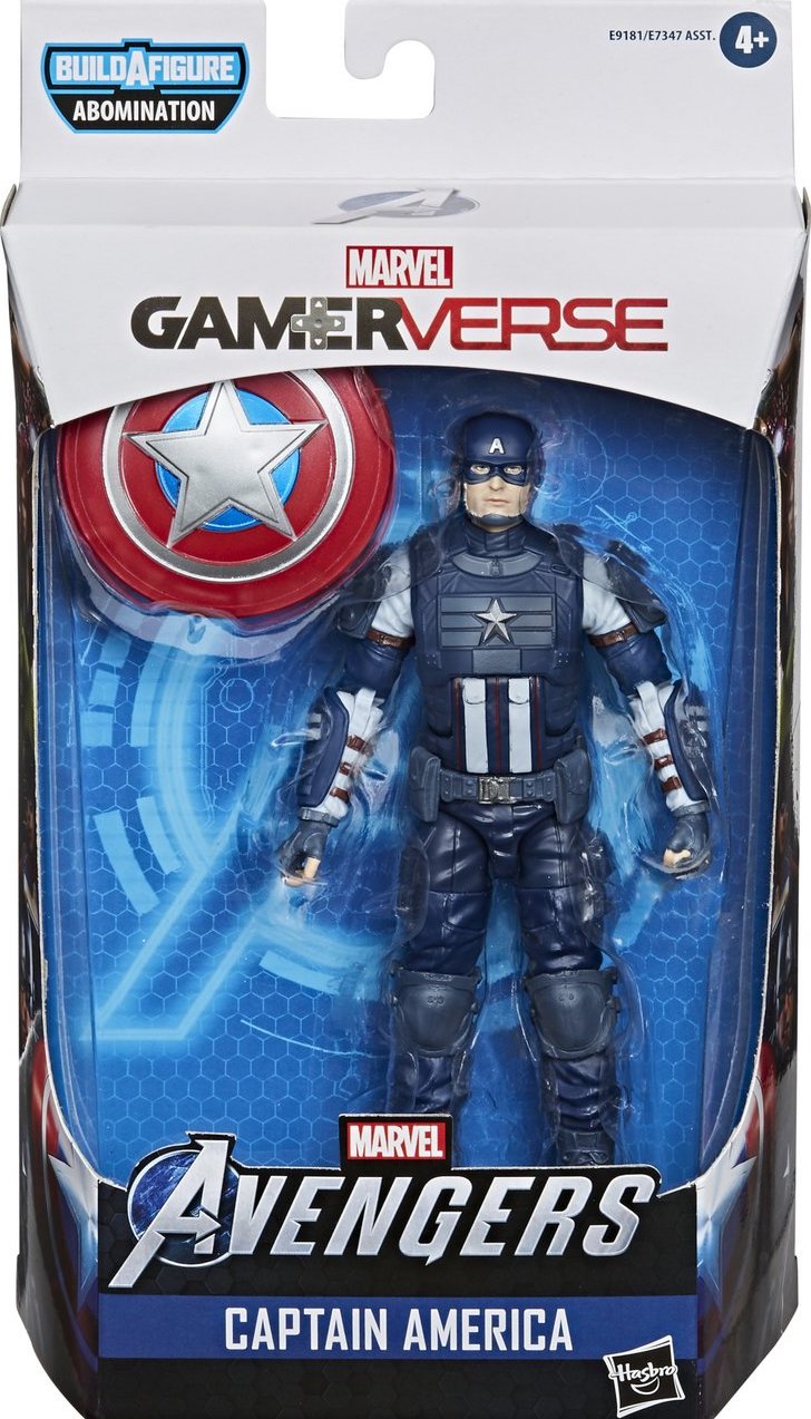 Marvel Legends Avengers Gamerverse Wave 1 Captain America Abomination BAF 