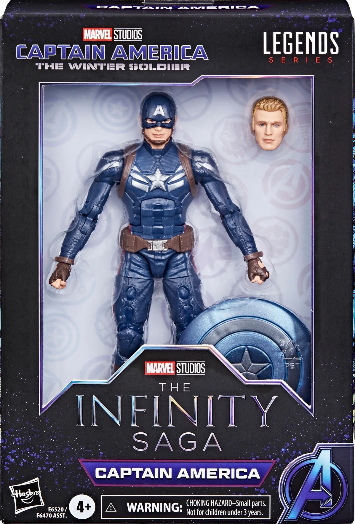 La Saga de l'Infini - Captain America Winter Soldier Marvel Legends Series  Figurine d'action