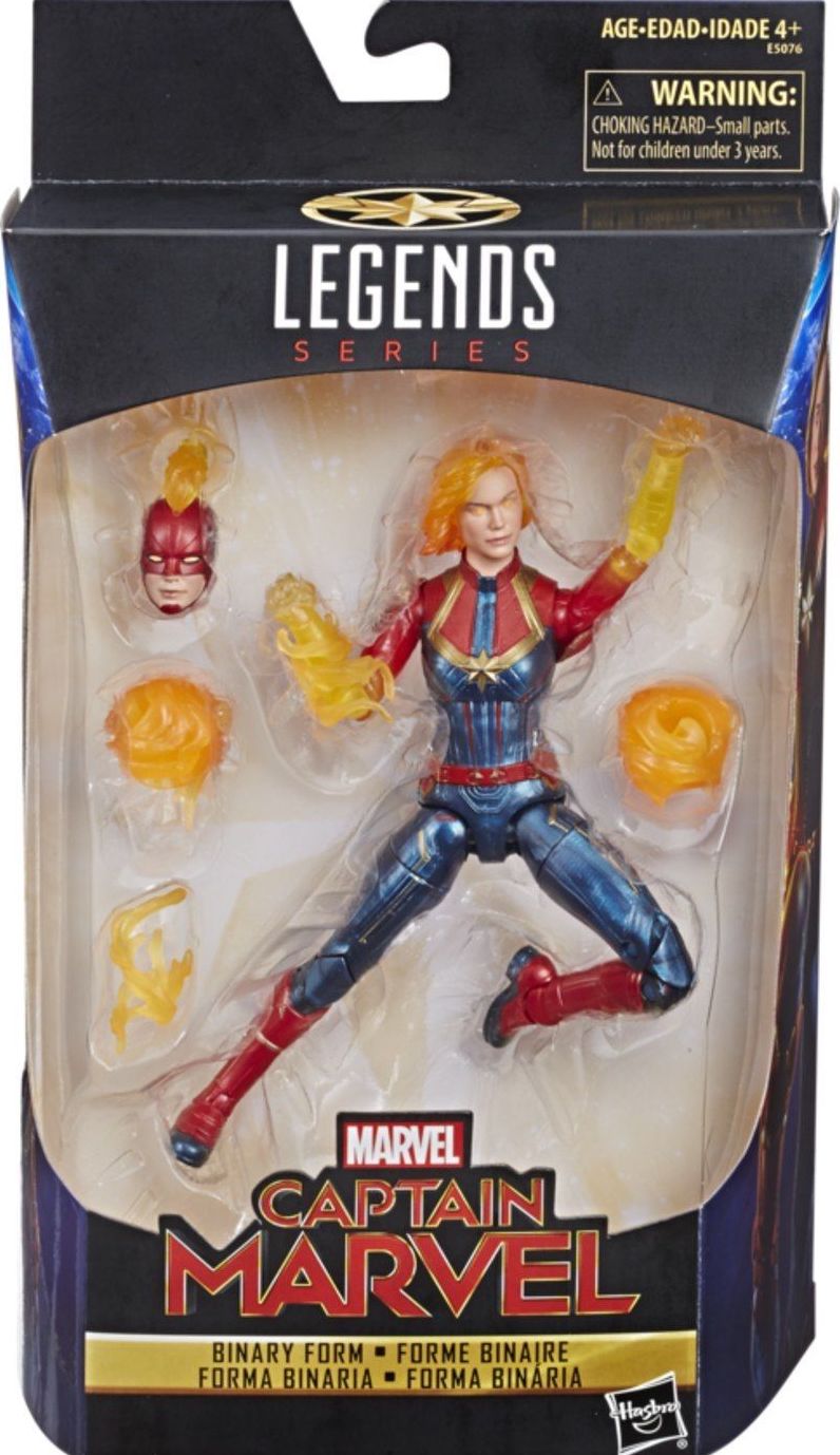 Marvel Legends Captain Marvel Binary Form Walmart Exclusive 