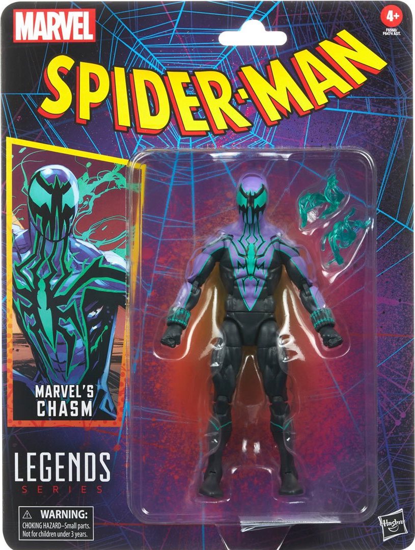 Hasbro Marvel Legends Retro Series Spider-Man Marvel's Rose Action Fig