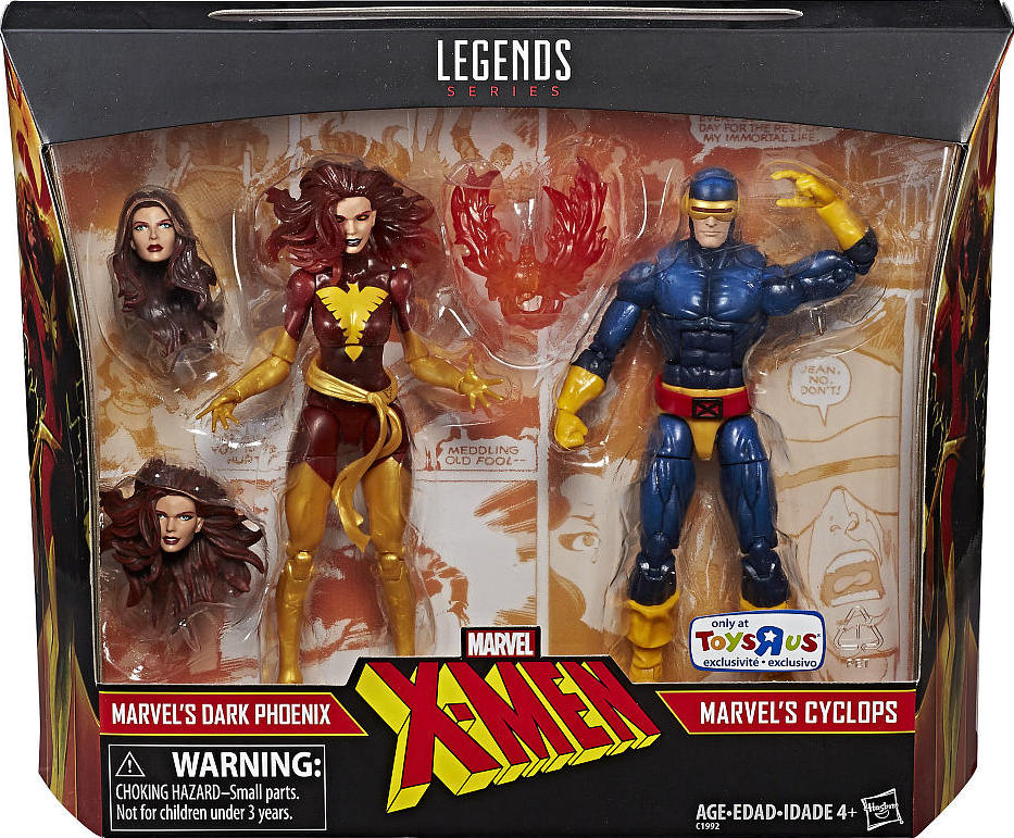 marvel legends dark phoenix 2 pack