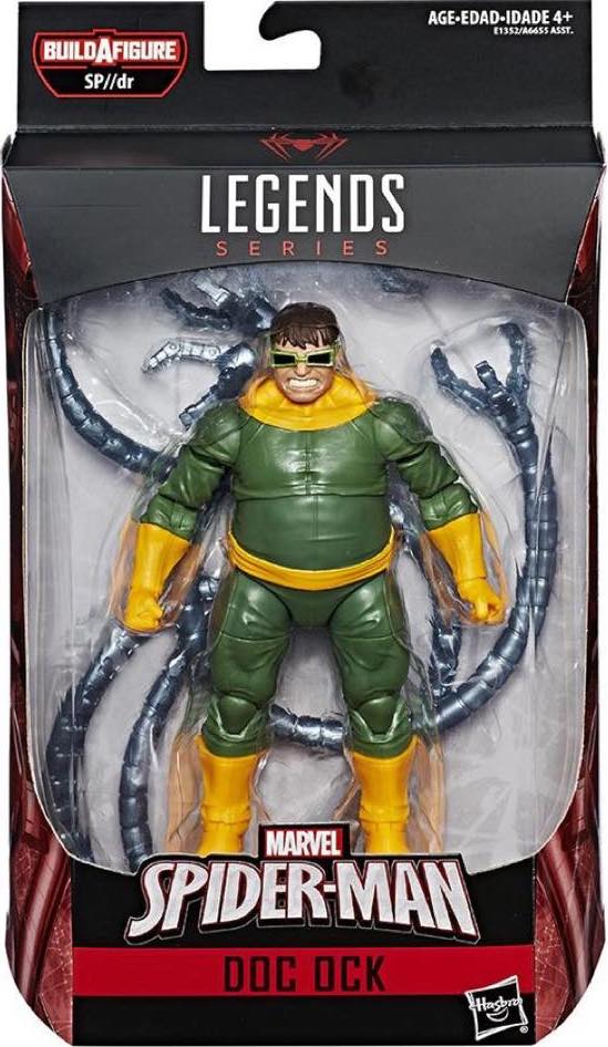 Doc Ock Marvel Infinite Series 4in Spider-man Hasbro MOC for sale online