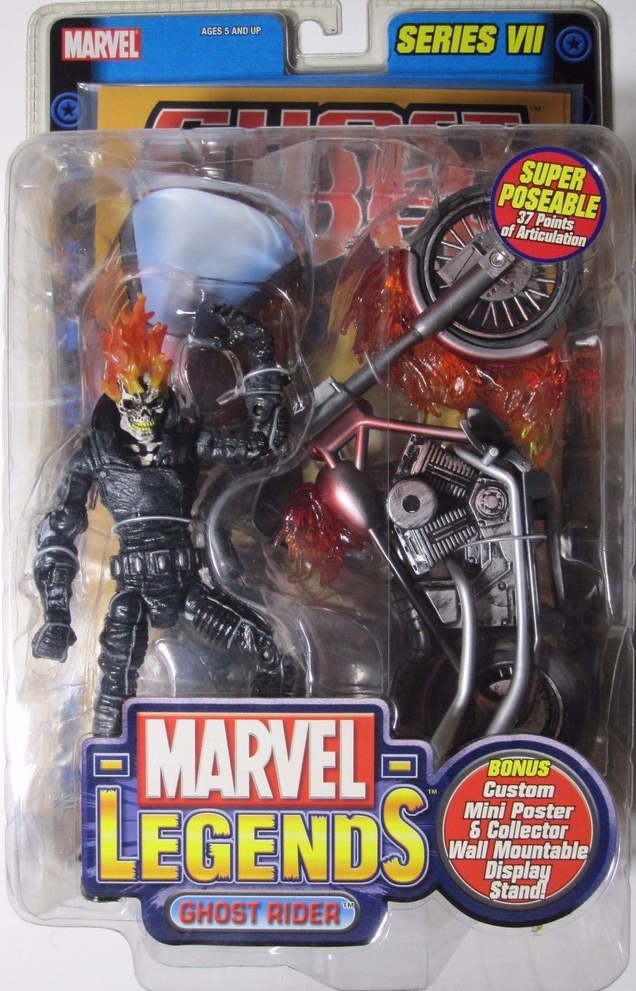 marvel legends ghost rider toy biz