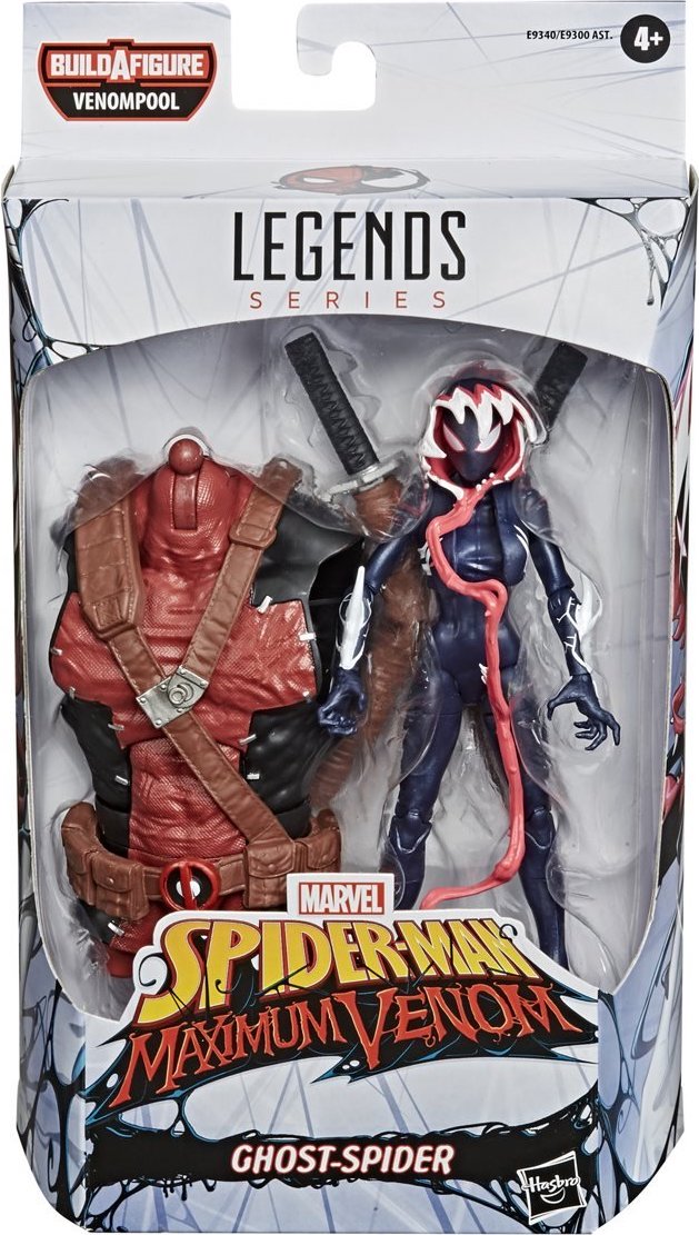 Marvel Legends Hasbro Maximum Venom Actionfigur 2020 Ghost-Spider BAF Venompool 