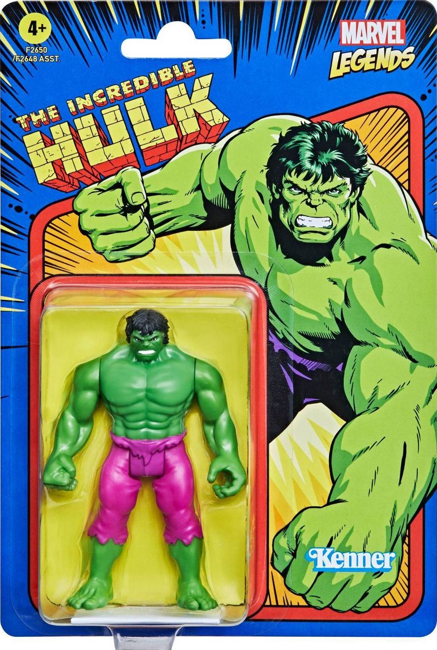 Marvel Legends Retro Kenner 3.75 Hulk