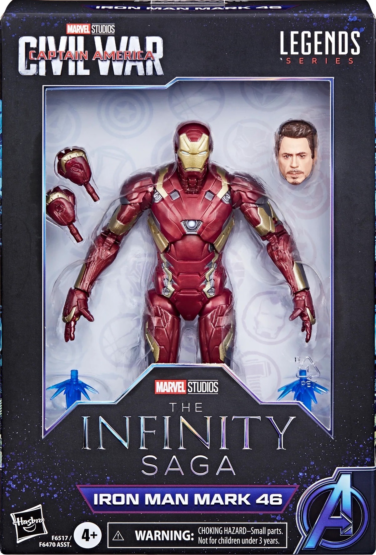 Figurine Iron Man Mark III The Infinity Saga Marvel Legends