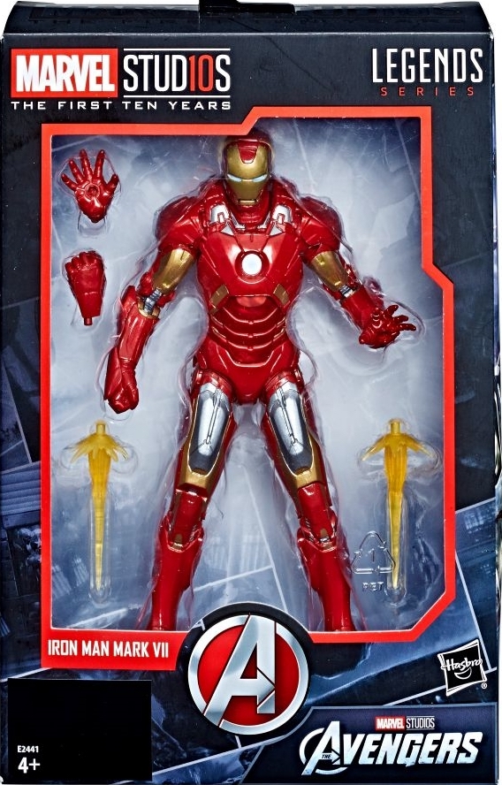 Iron Man Mark 7 VII Avergers Marvel Legends Studio 10th ann 6" action figure 