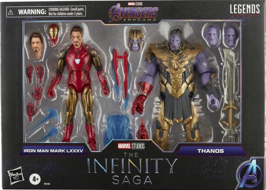 Marvel Avengers: Infinity War Iron Man vs. Thanos Battle Set 