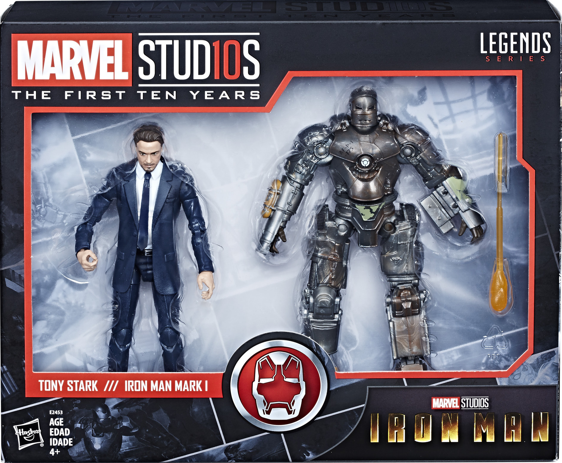 marvel legends 10th anniversary tony stark