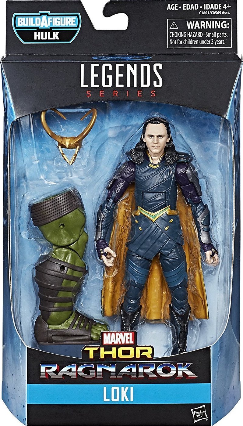 Hulk BAF NEW Marvel Legends 6" Loki Action Figure Thor Ragnarok Series 