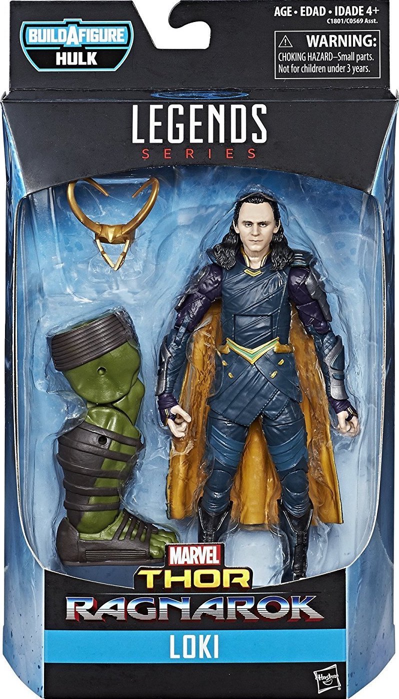 Hulk BAF Thor Ragnarok Series NEW Marvel Legends 6" Loki Action Figure