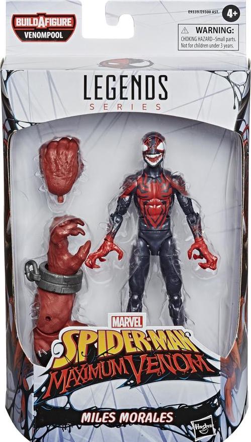 Marvel Legends Miles Morales Venompool Build A