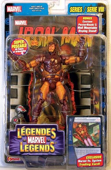 marvel legends iron man toy biz