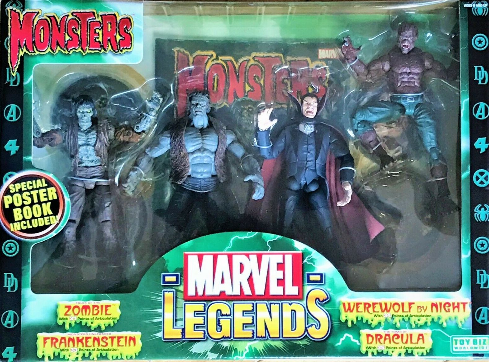 Marvel Legends Toy Biz Morbius Blue Hair - wide 9
