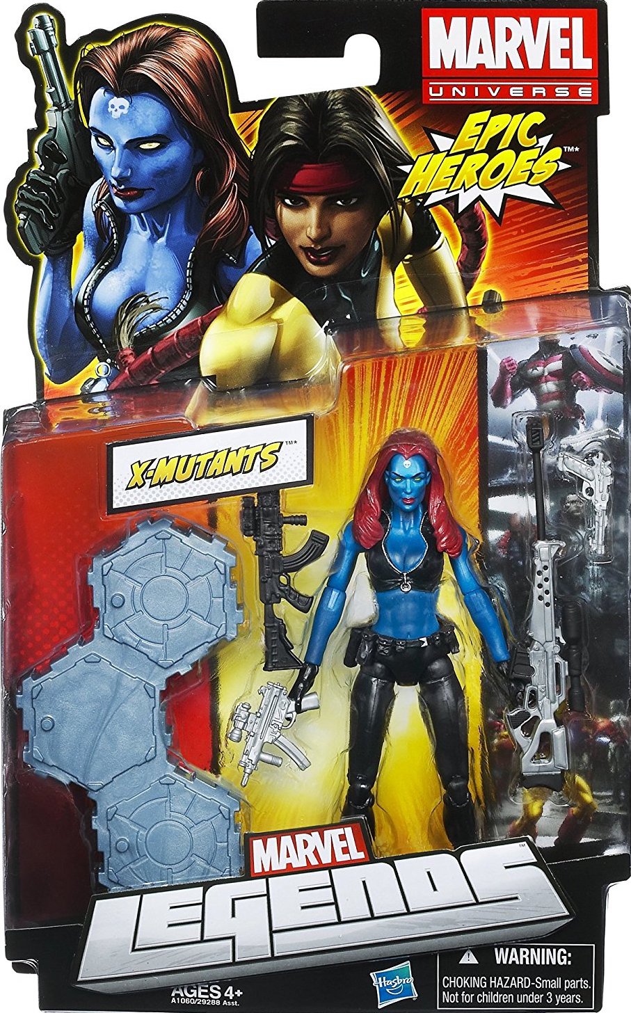 Marvel Legends Mystique Epic Heroes Series Figure Sexy Moc