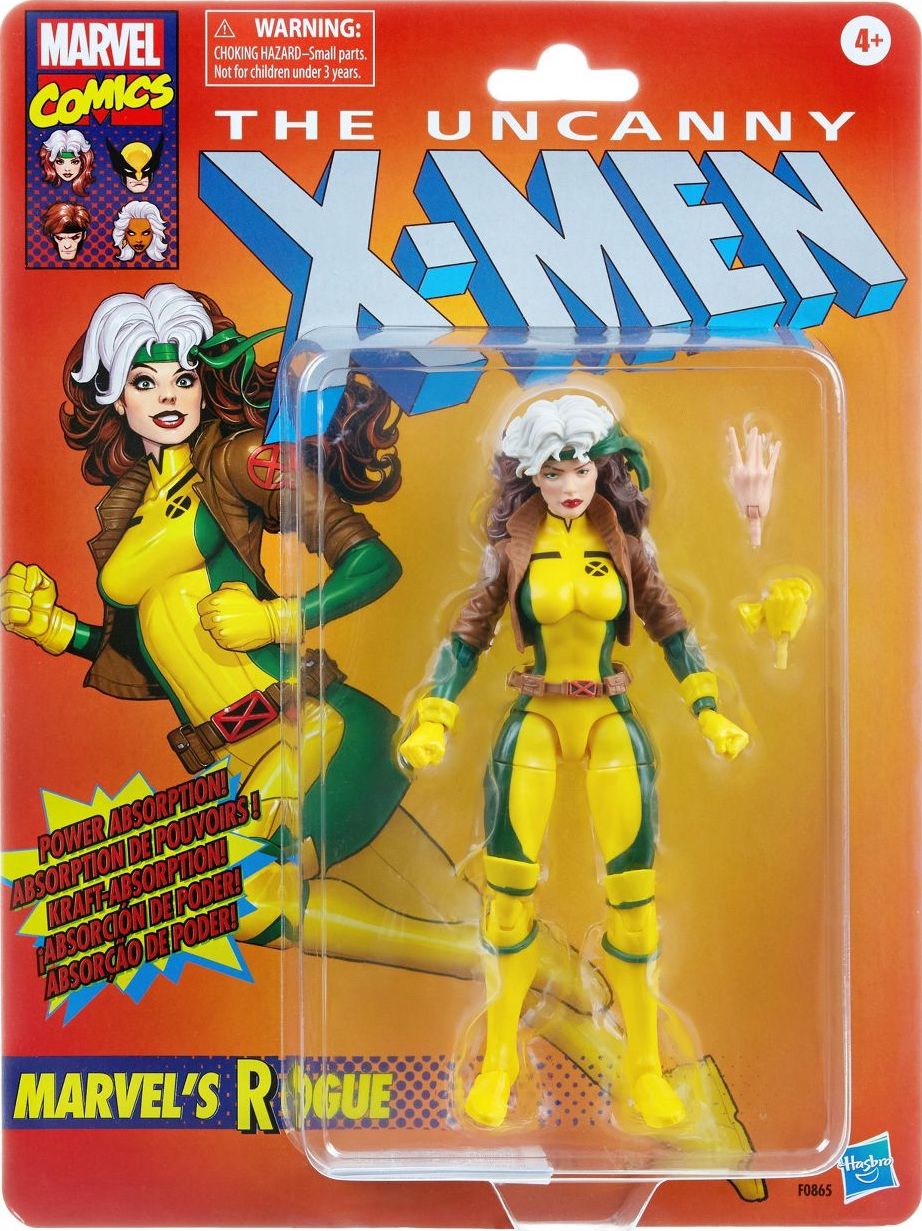 Marvel Legends Retro The Uncanny X-men Rogue 6 Inch Action Figure Hasbro MOC for sale online 