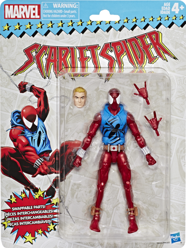Marvel Spider-Man: Across The Spider-Verse Scarlet Spider Toy, 6-Inch ...