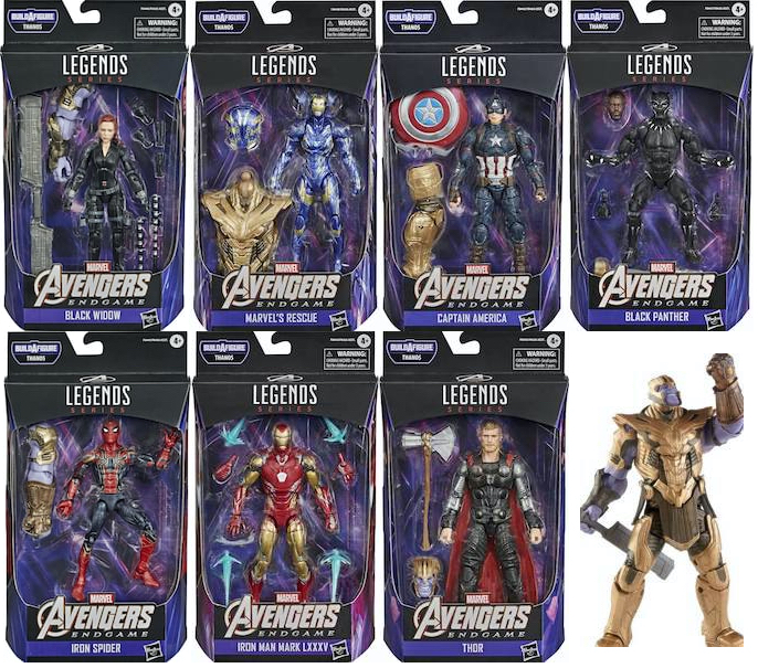 Armored Thanos BAF Left Leg Marvel Legends Series 