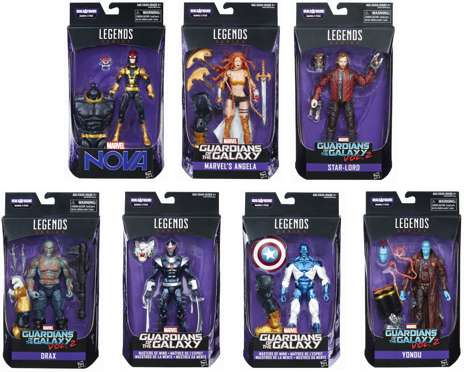 Marvel Legends Guardians of the Galaxy Bundle (Build Titus